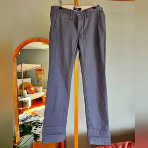 Vans Chinos, Men's 28, Blue